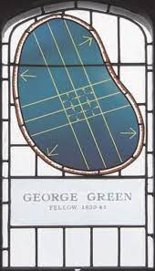 Vitral de la Universidad de Cambridge en honor a George Green