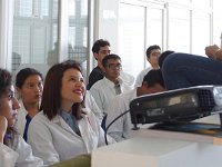 Una vida entre la ciencia y la tecnología, plática de la Dra Silvia Fernández en el Laboratorio de Estudios Ecogenómicos de la UNAM.